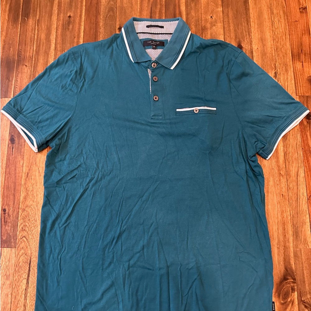 Men’s Ted Baker pocket polo, size 5 (US M)